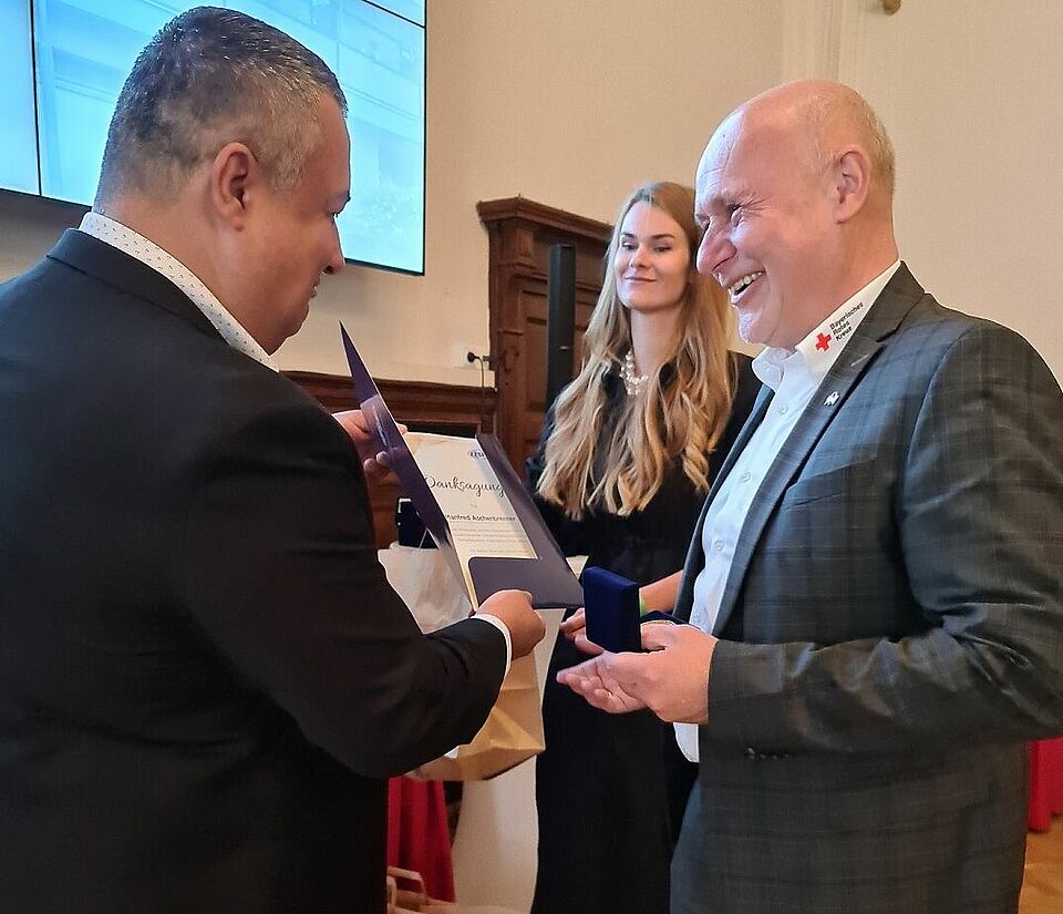 Themenfoto Manfred Aschenbrenner 2 Auszeichnung in Pilsen
